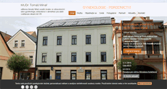 Desktop Screenshot of gynekologie-minar.cz